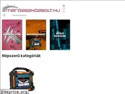 Sites similar to meroeszkozbolt.hu