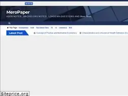 Sites similar to meropaper.com