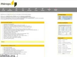 Sites similar to merops.com