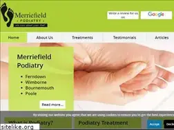 Sites similar to merriefieldpodiatry.co.uk