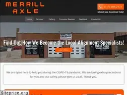 Sites similar to merrillaxleandwheel.com