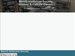 Sites similar to merrillhistory.org