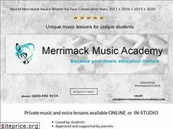 Sites similar to merrimackmusicacademy.com