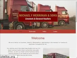 Sites similar to merriman-transport.co.uk