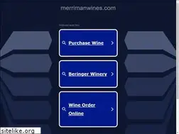 Sites similar to merrimanwines.com