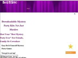 Sites similar to merrimysteries.com