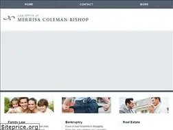Sites similar to merrisacoleman-bishop.com