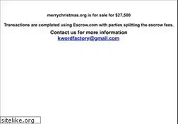 Sites similar to merrychristmas.org
