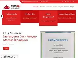 Sites similar to mersinizolasyon.com
