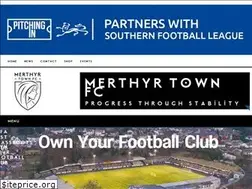 Sites similar to merthyrtownfc.co.uk