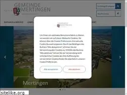 Sites similar to mertingen.de