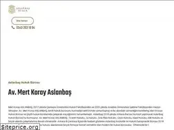 Sites similar to mertkorayaslanbas.av.tr