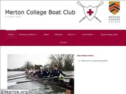 Sites similar to mertonboatclub.com