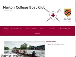Sites similar to mertoncollegeboatclub.co.uk