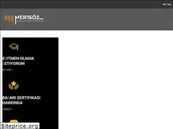 Sites similar to mertsoz.com
