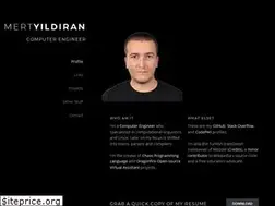 Sites similar to mertyildiran.com