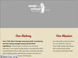 Sites similar to mertzsausage.com