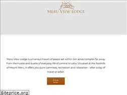 Sites similar to meru-view-lodge.com