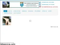 Sites similar to merunationalpolytechnic.ac.ke