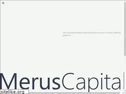 Sites similar to meruscap.com