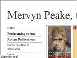 Sites similar to mervynpeake.org