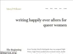 Sites similar to merylwilsner.com