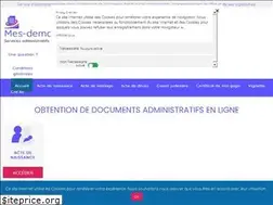Sites similar to mes-demarches.com