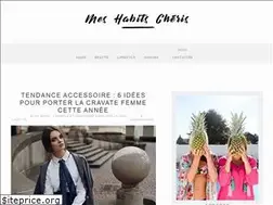 Sites similar to mes-habits-cheris.com