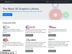 Sites similar to mesa3d.org