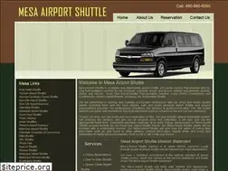 Sites similar to mesaairportshuttle.com