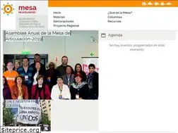 Sites similar to mesadearticulacion.org