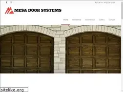 Sites similar to mesadoorsystems.com