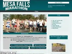 Sites similar to mesafallsmarathon.com