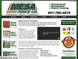 Sites similar to mesafenceco.com