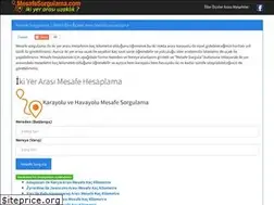 Sites similar to mesafesorgulama.com