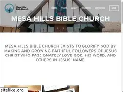 Sites similar to mesahills.org