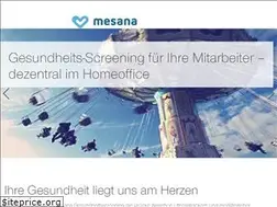 Sites similar to mesana.com
