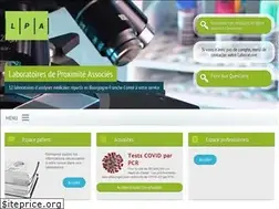 Sites similar to mesanalyseslpa.fr