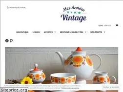 Sites similar to mesanneesvintage.fr