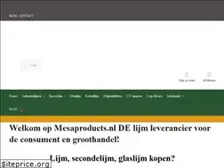 Sites similar to mesaproducts.nl