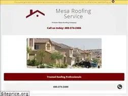 Sites similar to mesaroofingservice.com
