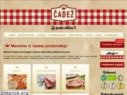Sites similar to mesarstvo-cadez.si