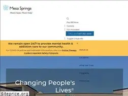 Sites similar to mesasprings.com