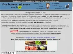 Sites similar to mesbonnesadressesdu47.fr