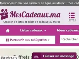 Sites similar to mescadeaux.ma