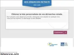 Sites similar to mesdemarchesretraite.fr