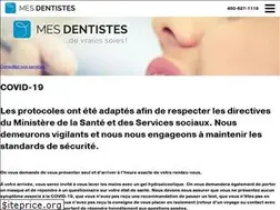 Sites similar to mesdentistes.ca