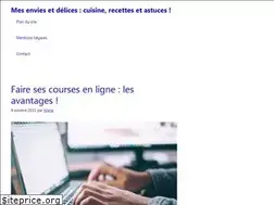 Sites similar to mesenviesetdelices.com