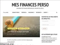 Sites similar to mesfinancesperso.com
