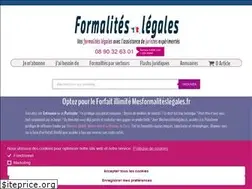 Sites similar to mesformaliteslegales.fr